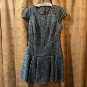 Parker Twisp Combo Dress in Black size Small